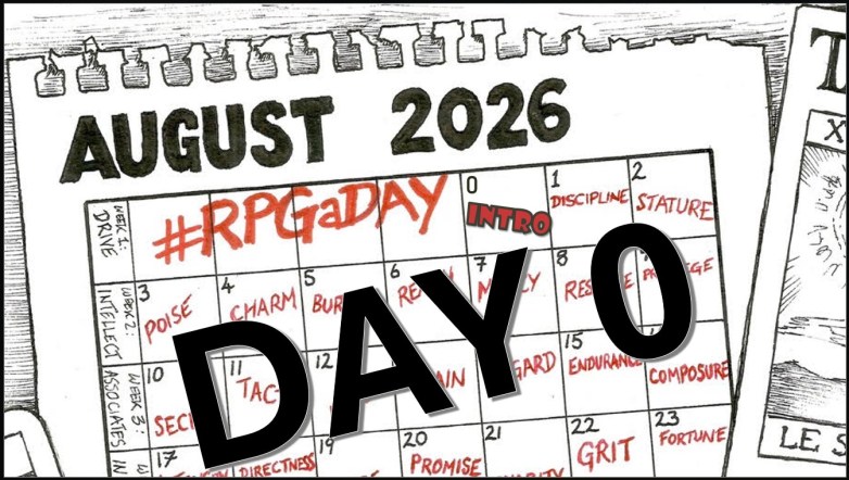 Bonus Episode: On #RPGaDAY2026 plus some brief&nbsp;updates